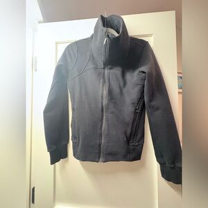 lululemon athletica Scuba Black zip up Sweatshirt